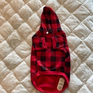 Expawlorer plaid doggie hoodie